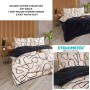 ETE HOMETEX ÇİFT KİŞİLİK LÜX WELSOFT YORGAN 195X215CM EFEKT ANTRASİT 8696474231963